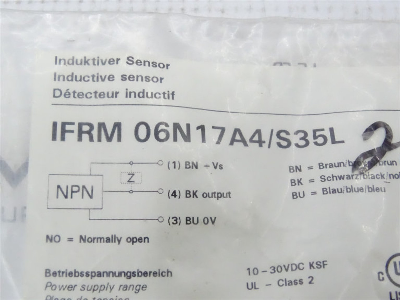 Baumer Electric IFRM 06N17A4/S35L Sensor