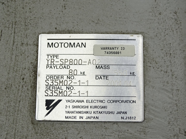 Yamaguchi Umraoさん専用 Yaskawa Teach Pendant NX100 JZRCR-NPP01B-1 Motoman NEW