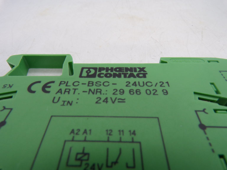 Socket Bsc Phoenix Contact PLC-BSC- 24UC/21 Relay Socket