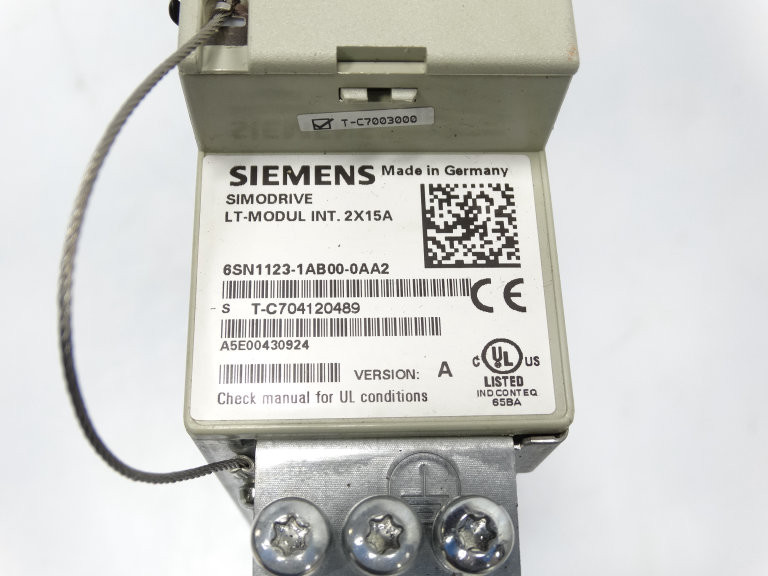 1sa1i2to2様 Siemens 6SN1123-1AB00-0AA2 Drive
