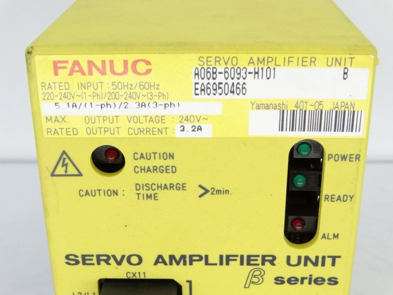 Fanuc A06B-6093-H101 Servo Drive