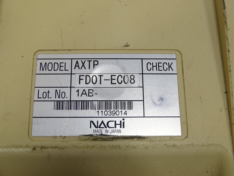 Nachi AXTP-FD0T-EC08 Teach Pendant