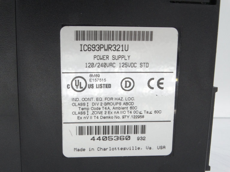Fanuc IC693PWR321 Power Supply