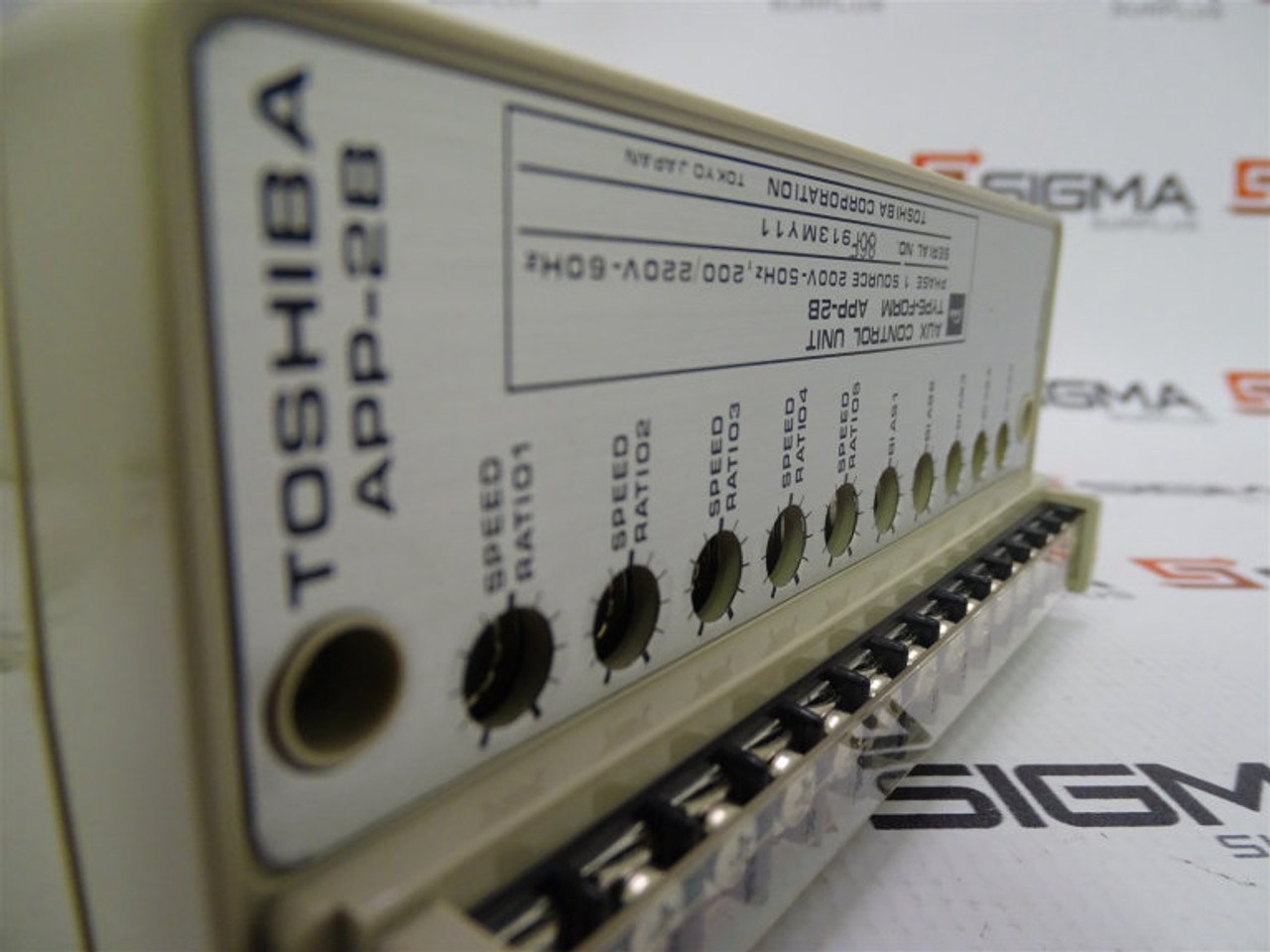 Toshiba APP-2B Control Panel