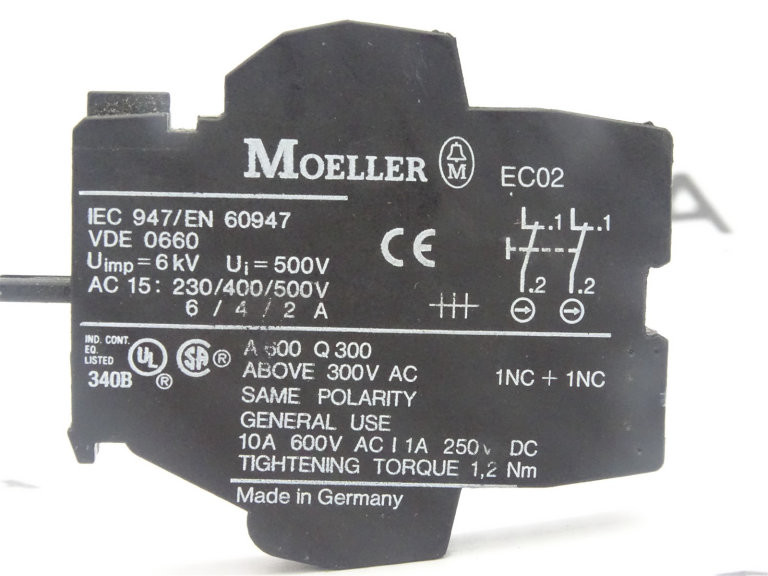 Eaton Corporation EC02 Contact Block