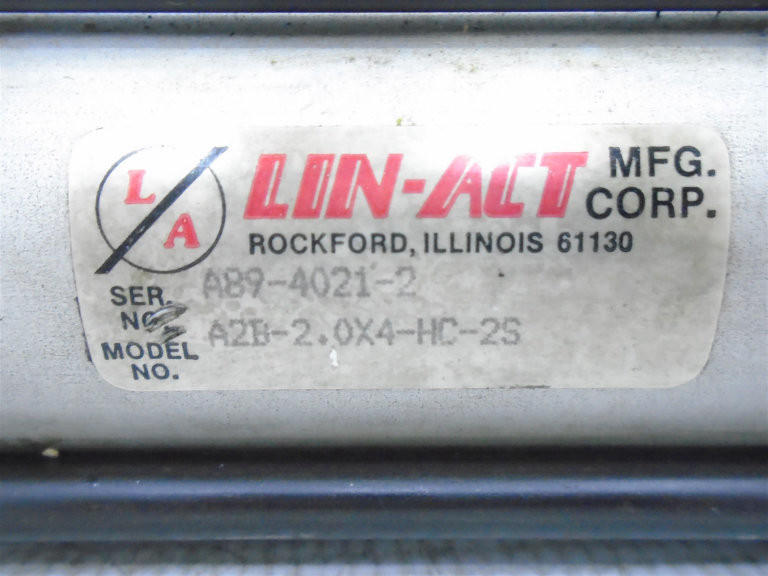 LinAct A2B2.0X4HC25 Pneumatic Cylinder