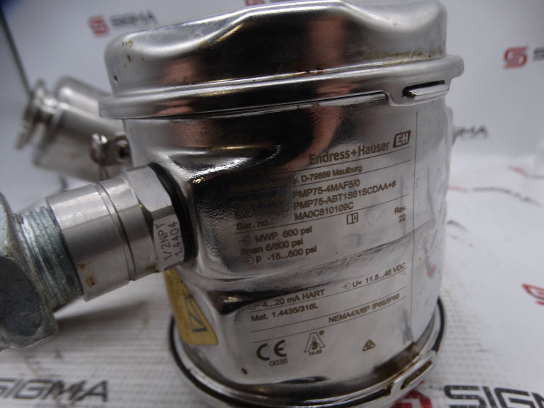 Endress & Hauser PMP754MAF5/0 Pressure Transmitter