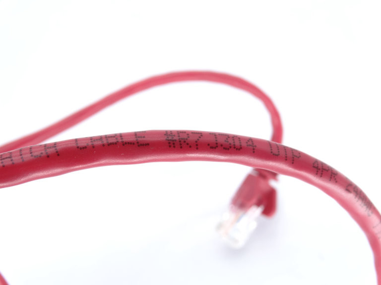 Belkin 3ft CAT5E Ethernet Patch Cable - Red UTP Network Cable With RJ45 Connectors