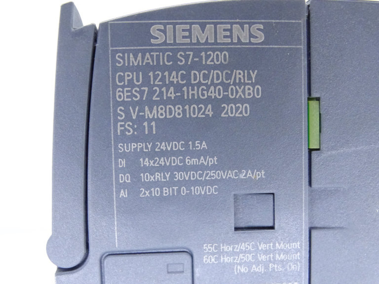 新しい6ES7 214-1HG40-0XB0 Siemens シーメンス PLC CPU UNIT 6ES7214-1HG40-0XB0 Siemens 6ES7214-1HG40-0XB0 PLC Module