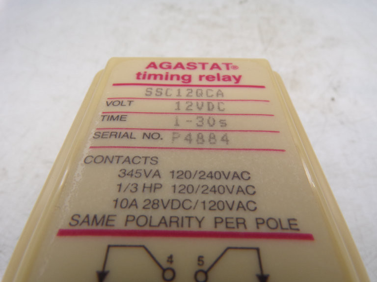 Agastat SSC120CA Relay