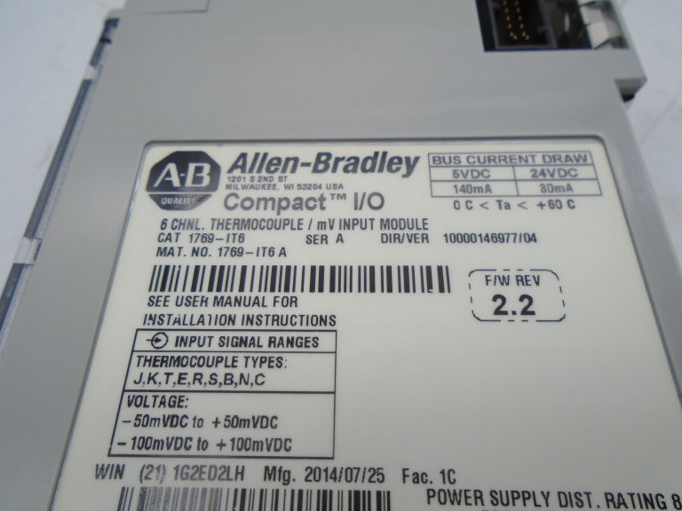 Allen Bradley 1769-IT6 CompactLogix Input Module at best price in Surat