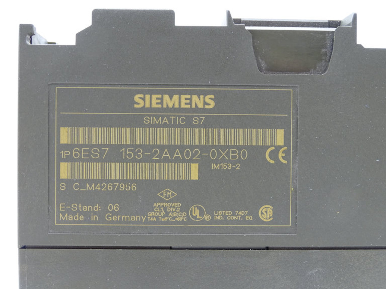 SIEMENS 6ES7153-2AA02-0XB0 PLC MODULE