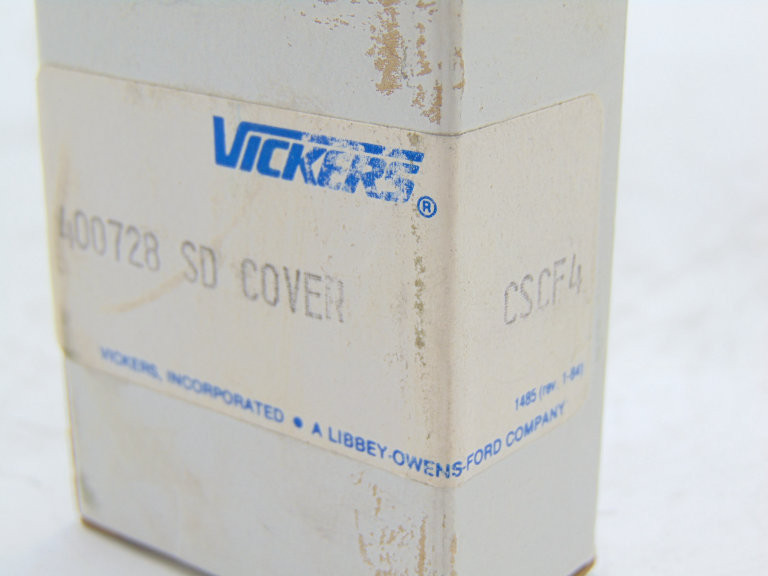 Vickers 400728 Cover