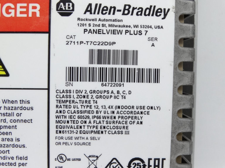 ☆ページ1 2711P-T7C4D9 | Allen-Bradley | US