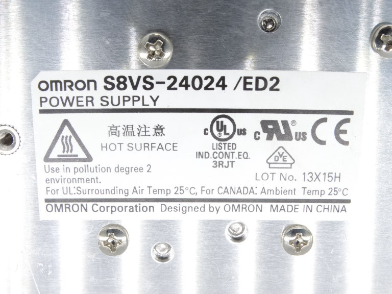 Omron S8VS-24024/ED2 Power Supply