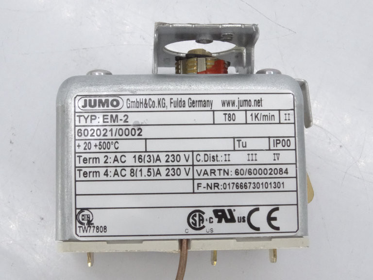 Jumo 602021/0002 Temperature Controller