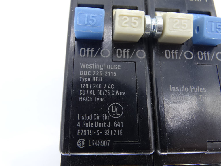 Westinghouse BQC2252115 Circuit Breaker