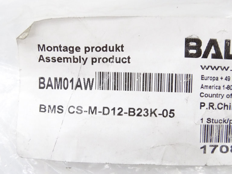 Balluff BMS CS-M-D12-B23K-05 Mounting Bracket