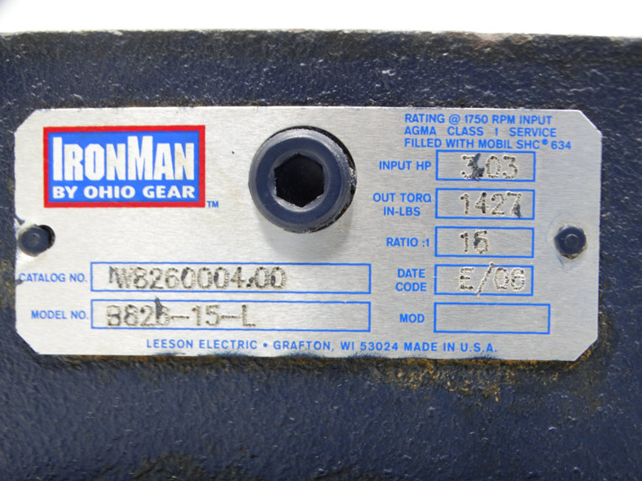 Ohio Gear B82615L Gearbox