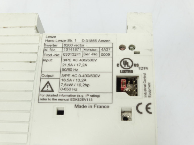 Lenze E82EV752-4C Drive