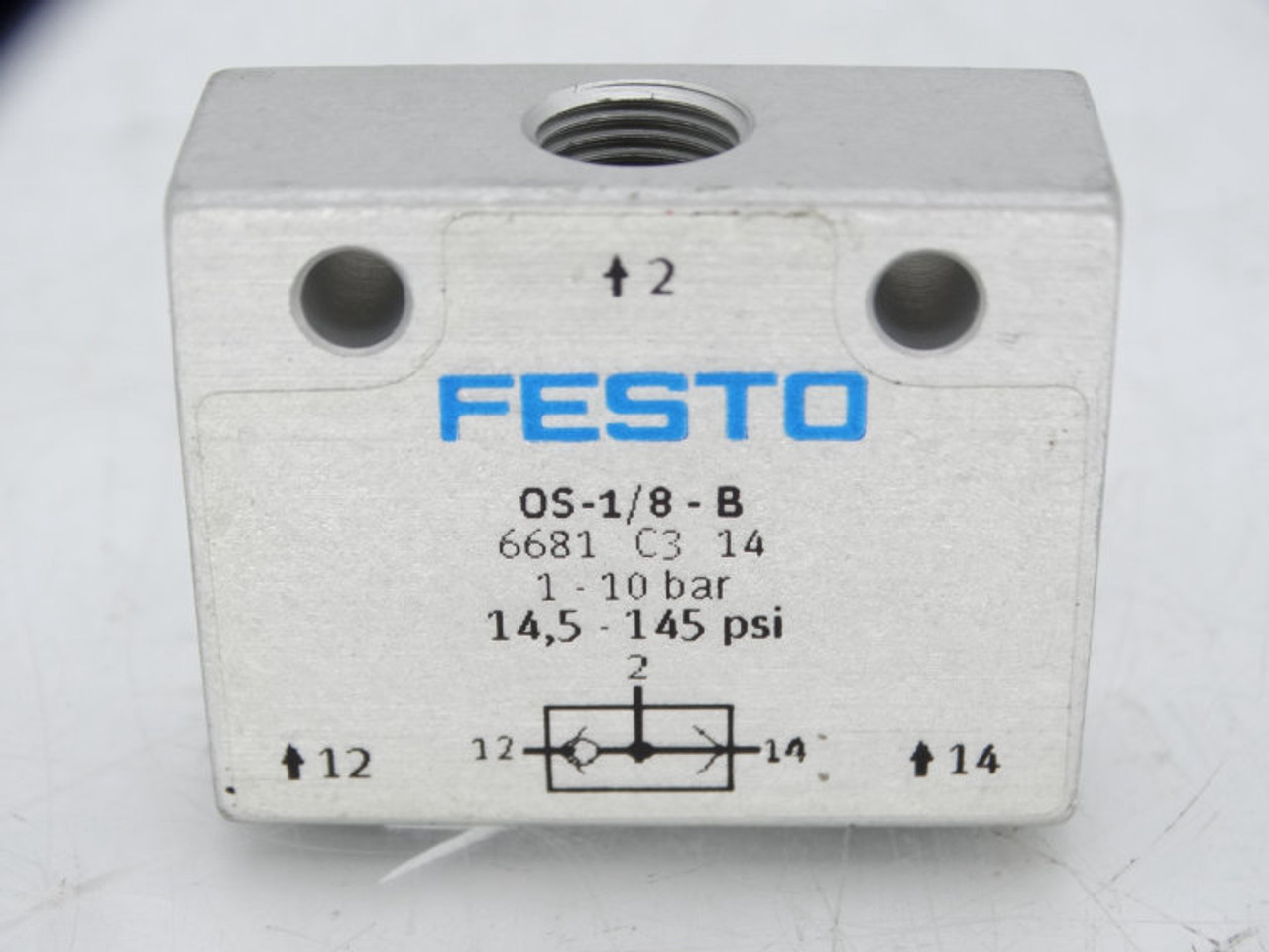 Festo OS-1/8-B (6681) Pneumatic Accessory