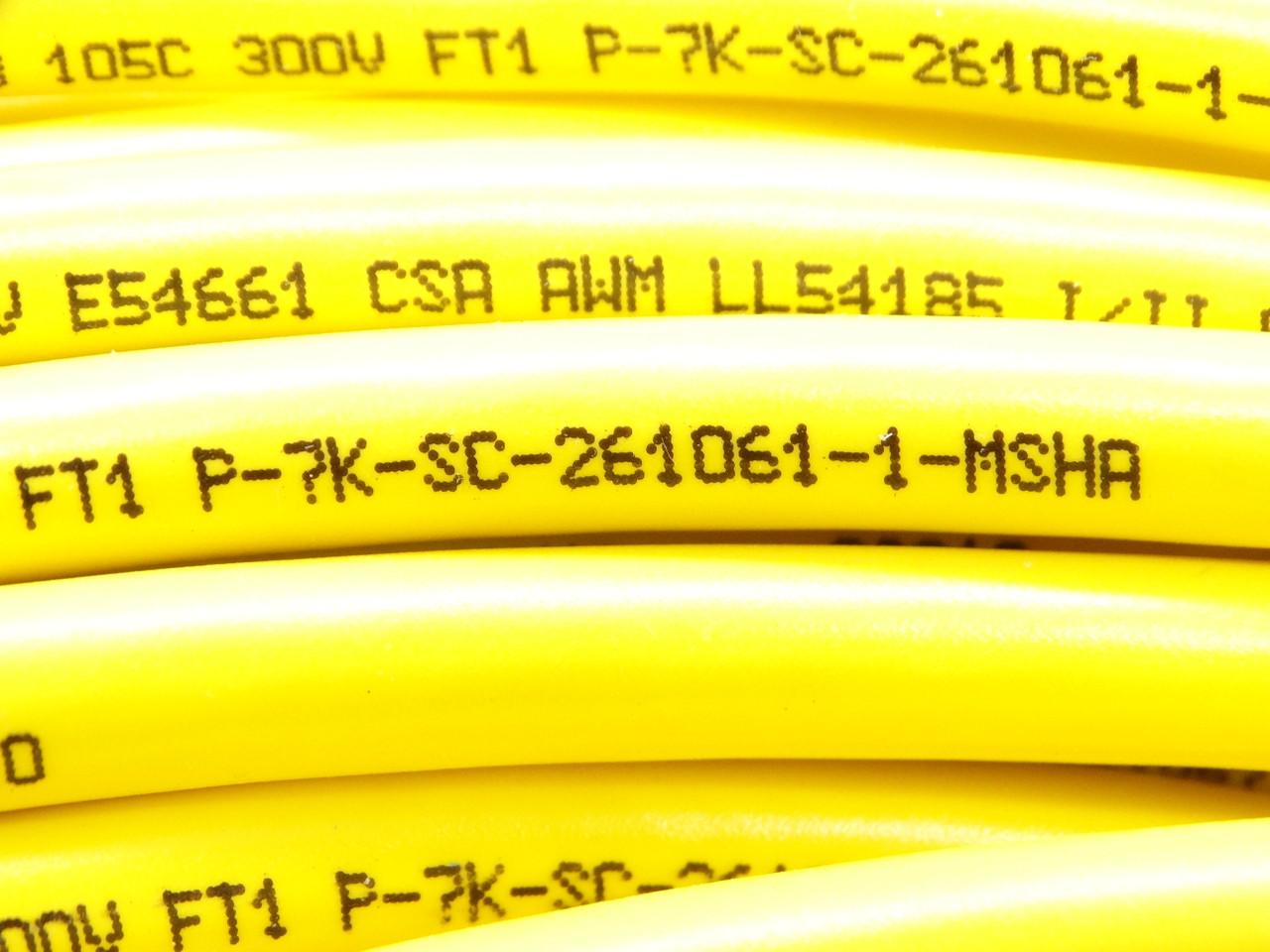 Turck P-7K-SC-261061-1-MSHA Cable