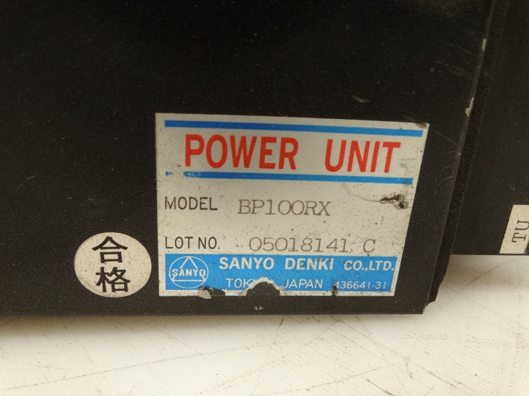 Sanyo Denki BP010XX Power Unit 動作保証 Sanyo Denki BP100RX Amplifier