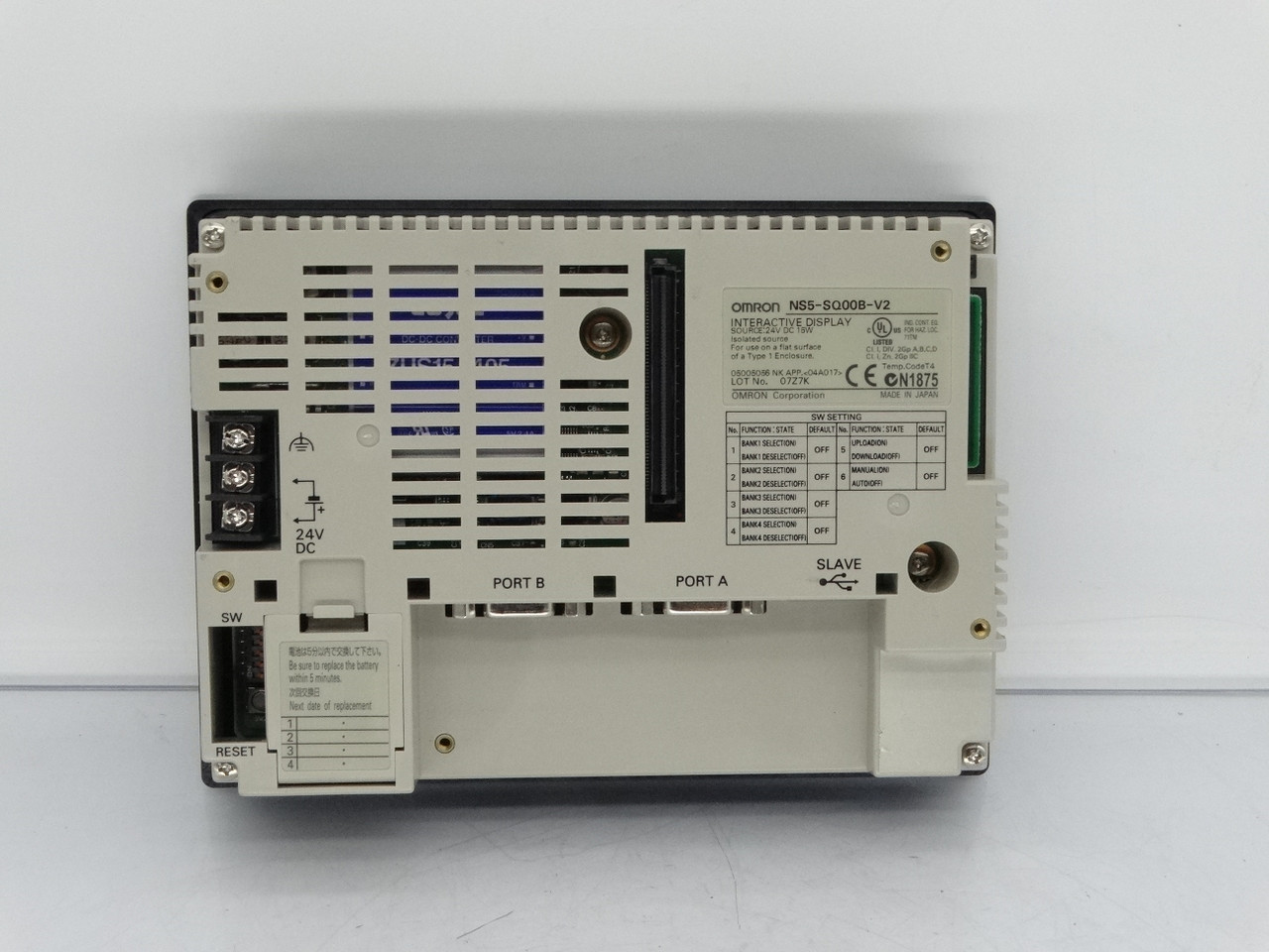 Omron NS5-SQ00B-V2 HMI