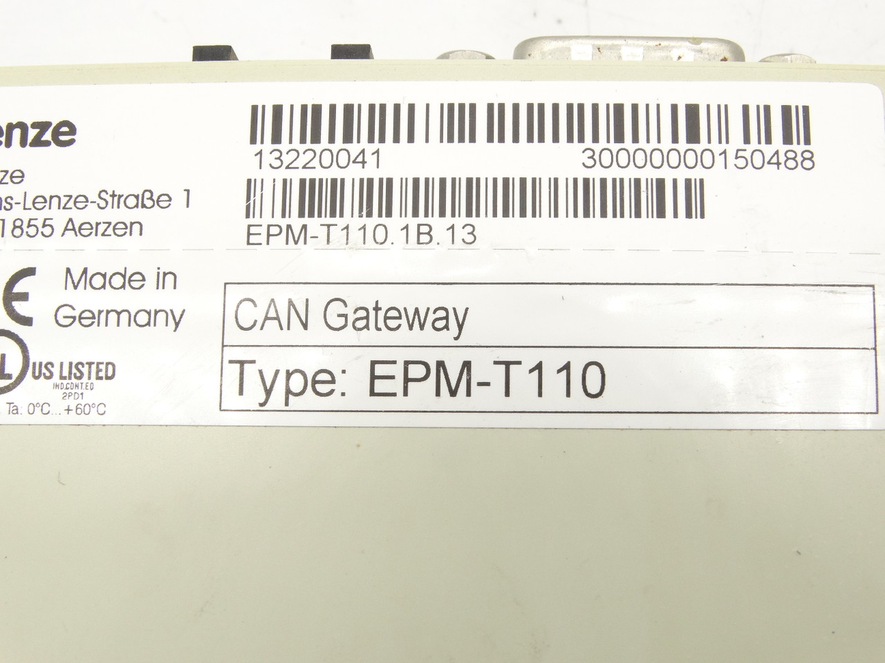 Lenze EPM-T110 PLC Module