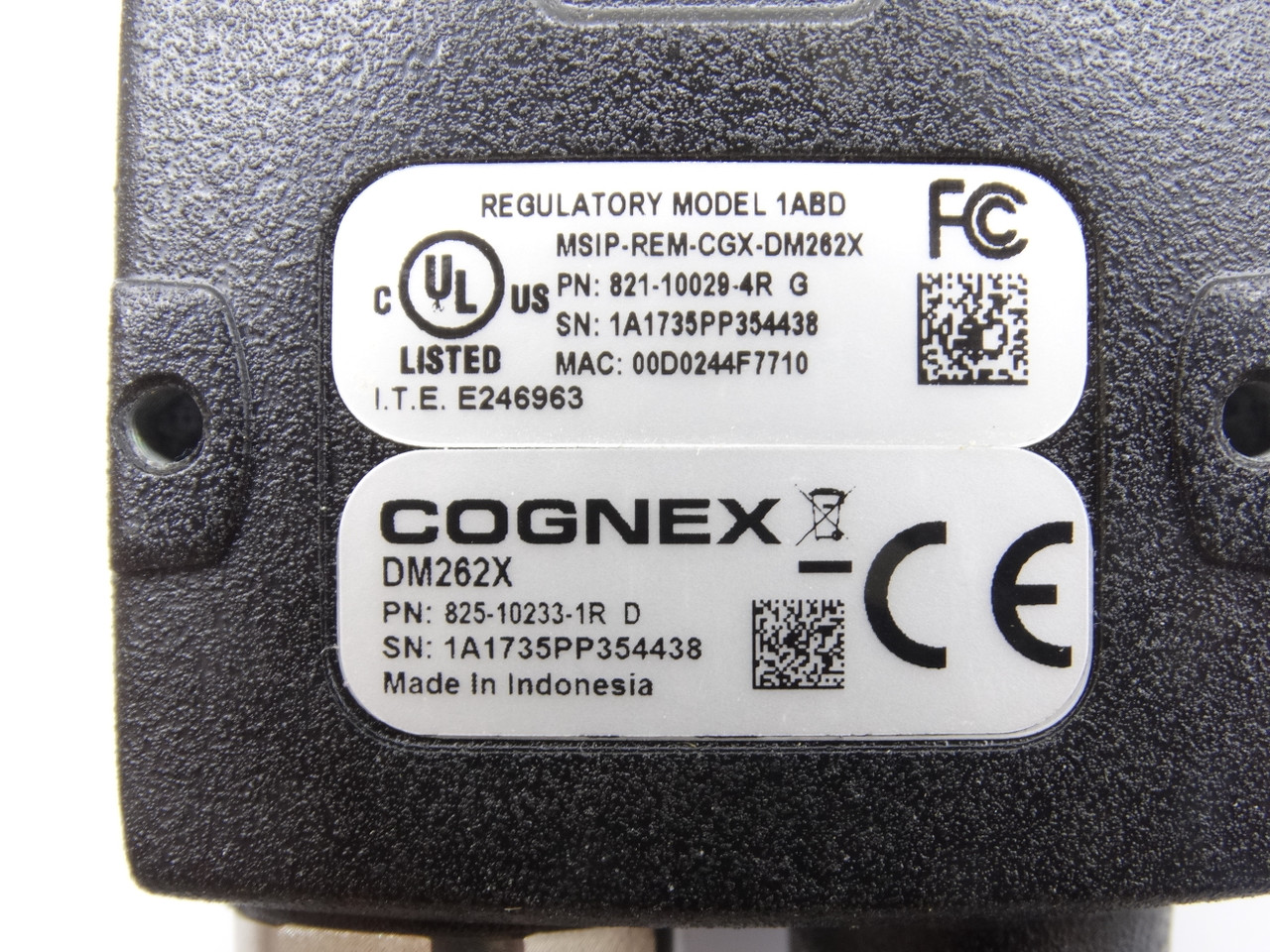 Cognex 821-10029-4R Barcode Scanner