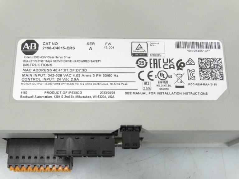 Allen Bradley 2198-C4015-ERS Servo Drive