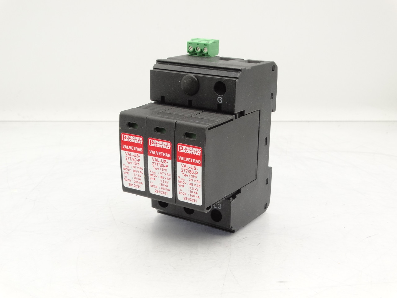 Phoenix Contact VAL-US-277/80/3+0-FM Surge Suppressor