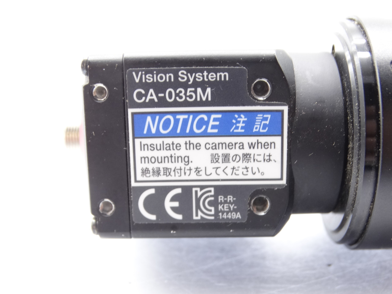 Keyence Corp CA-035M Camera