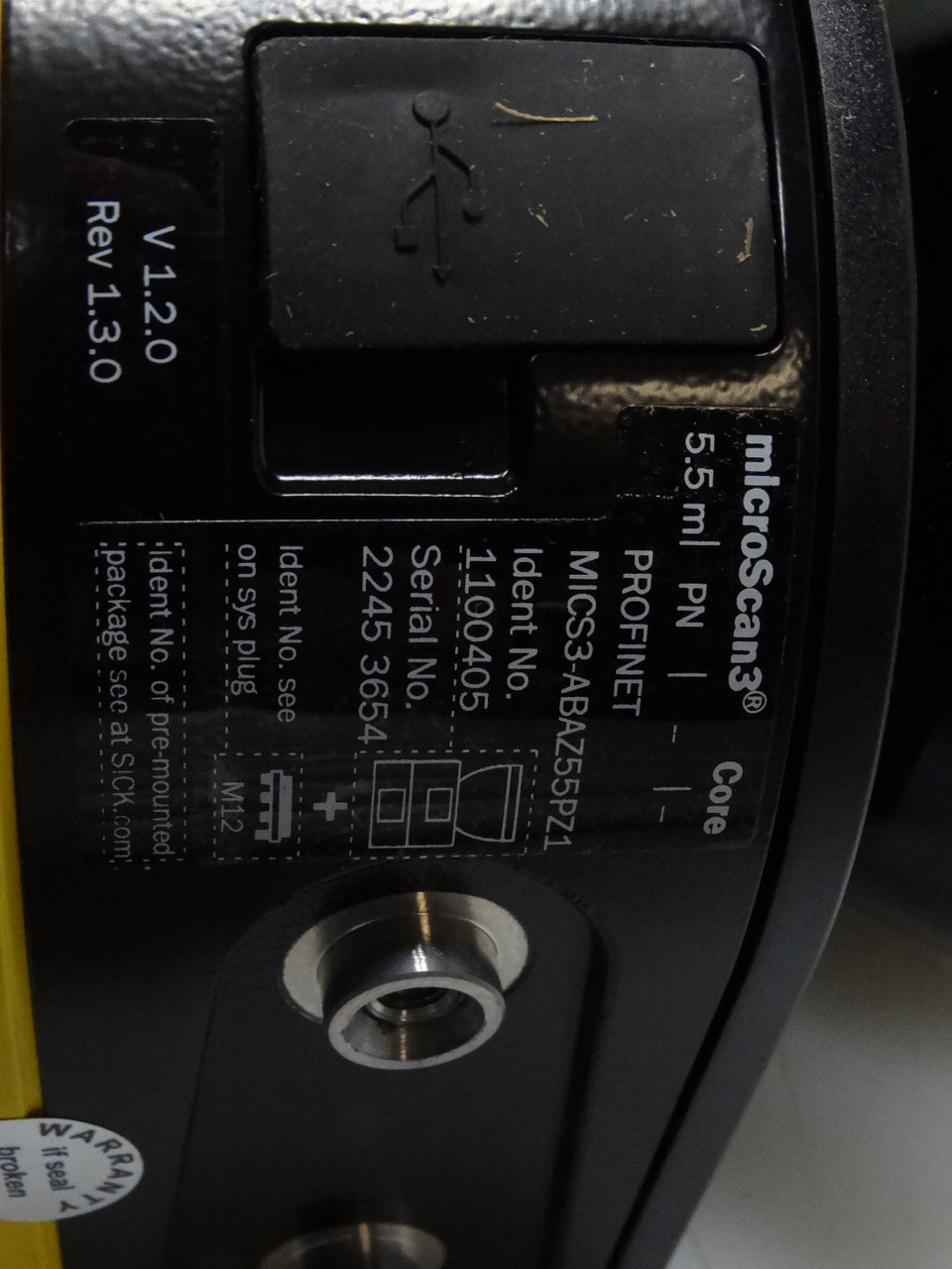 Sick MICS3-ABAZ55PZ1P01 Sensor