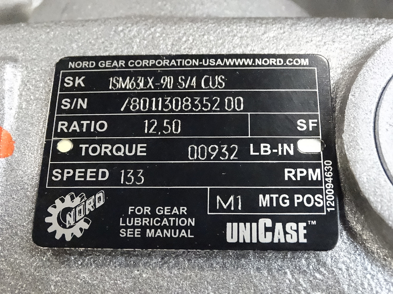 Nord 90S/4 CUS /W 1SM63LX Motor