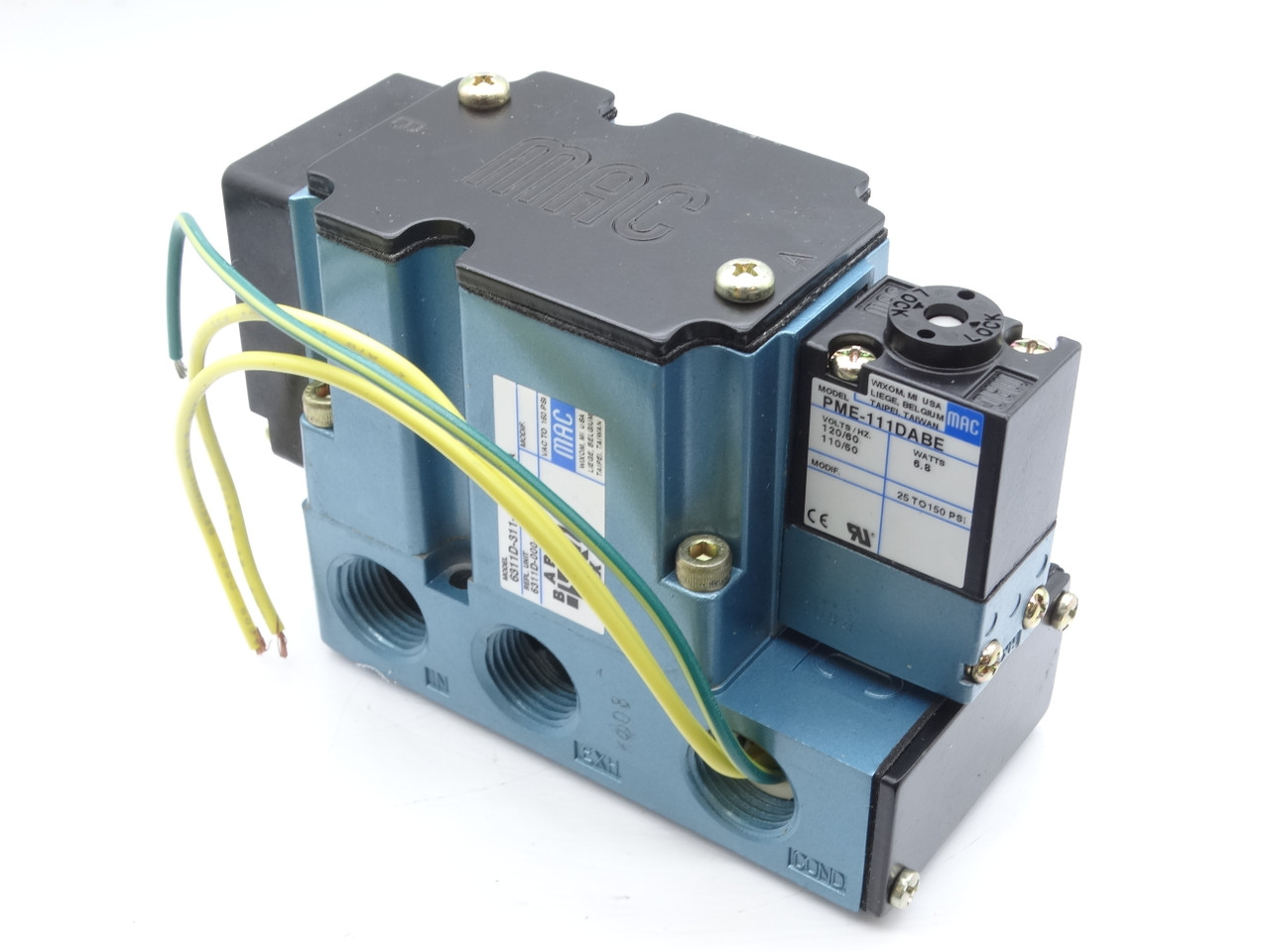 Mac Valves Inc 6311D-311-PM-111DA Valve