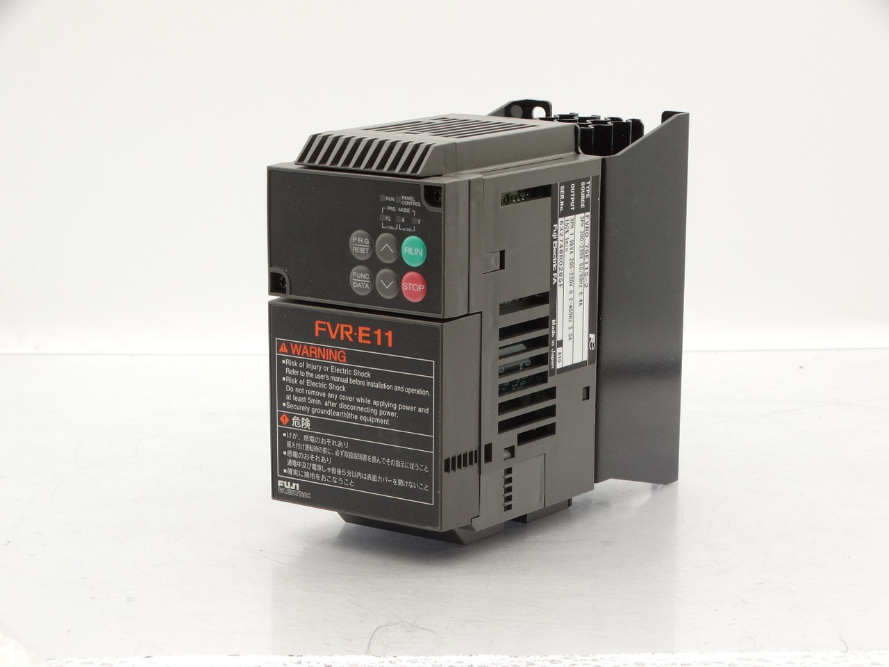 FUJI ELECTRIC FVR0.75E11S-2 Drive Used