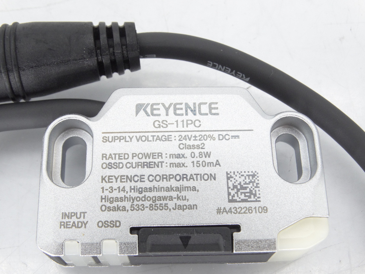 KEYENCE(キーエンス) GS-P8LC1 FA機器ドットコム / GS-P8LC1 小型セーフティドアセンサ M12L字