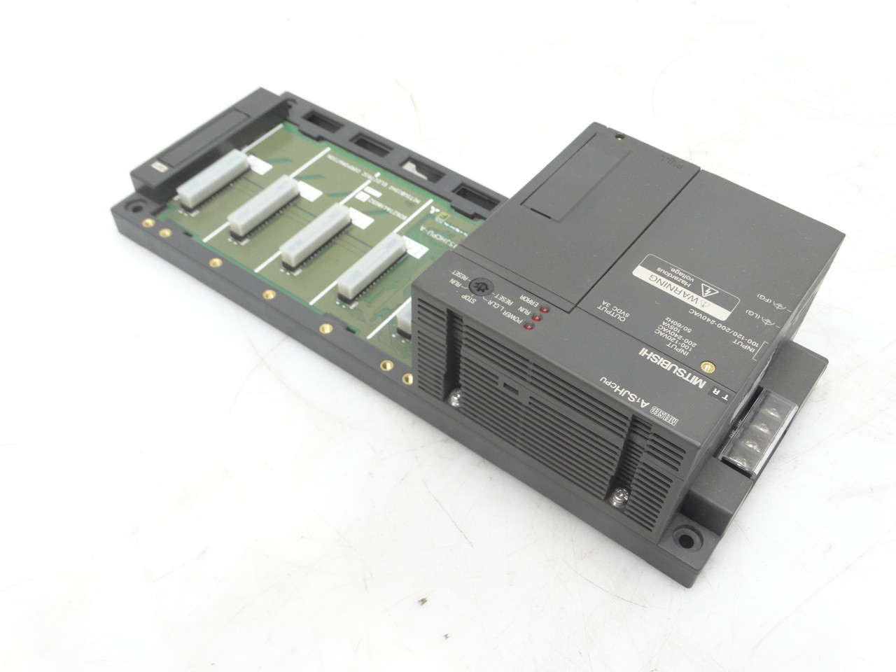 Mitsubishi A1S-JHCPU PLC Rack