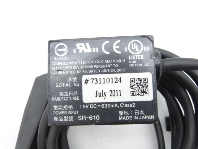 Keyence Corp SR-610 Barcode Scanner