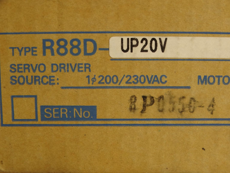 Omron R88D-UA12V Servo Drive Ac Electric Servo Amplifier In Control System 230vac
