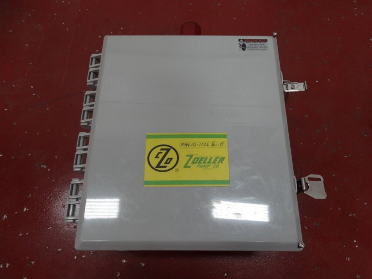 ZOELLER 10-1106 ELECTRICAL CONTROL PANEL 208/240/480V 2.5-4A 3PH 60HZ  (29275 - USED)