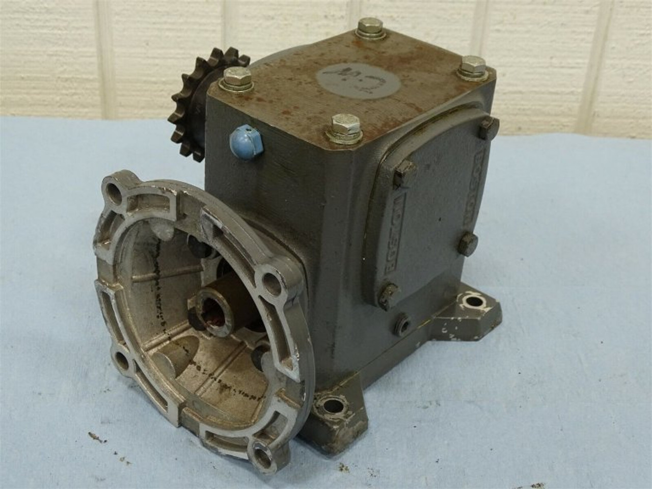 Boston Gear F718B60TB5GT1 Right Angle Gearbox Reducer Ratio 60 0.32 HP
