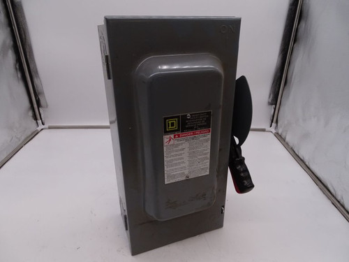 SQUARE D HU362 SINGLE THROW SAFETY SWITCH (107485 - NEW)