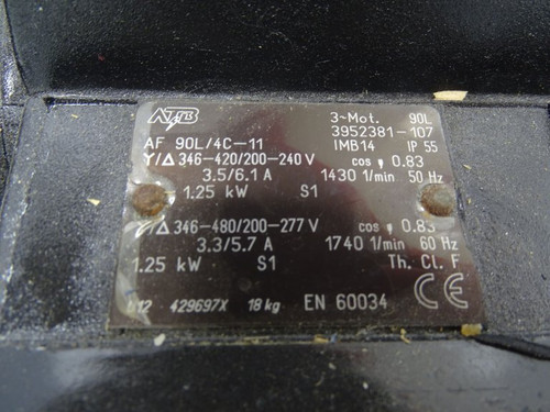 ATB AF 90L/4C-11 PUMP (139596 - USED)