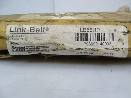 REXNORD LB85HP10BX ROLLER CHAIN (153140 - USED)