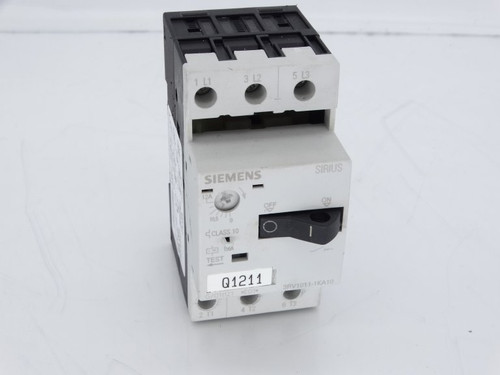 SIEMENS 3RV1011-1KA10 CIRCUIT BREAKER