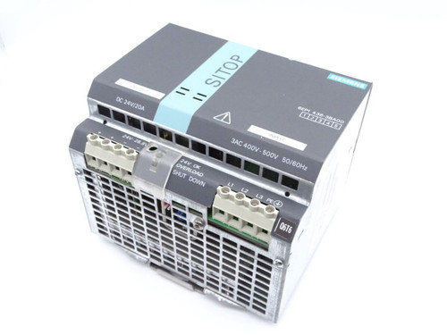 SIEMENS 6EP1436-3BA00 POWER SUPPLY