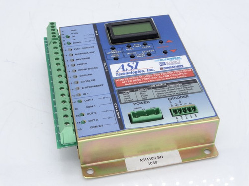 ASI TECHNOLOGIES ASI-4100 CONTROL PANEL