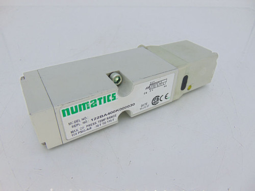 ASCO 122BA400K000030 Valve